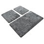 Mijölnir Havai - Fume Juego de Alfombras de Baño de Acrílico
